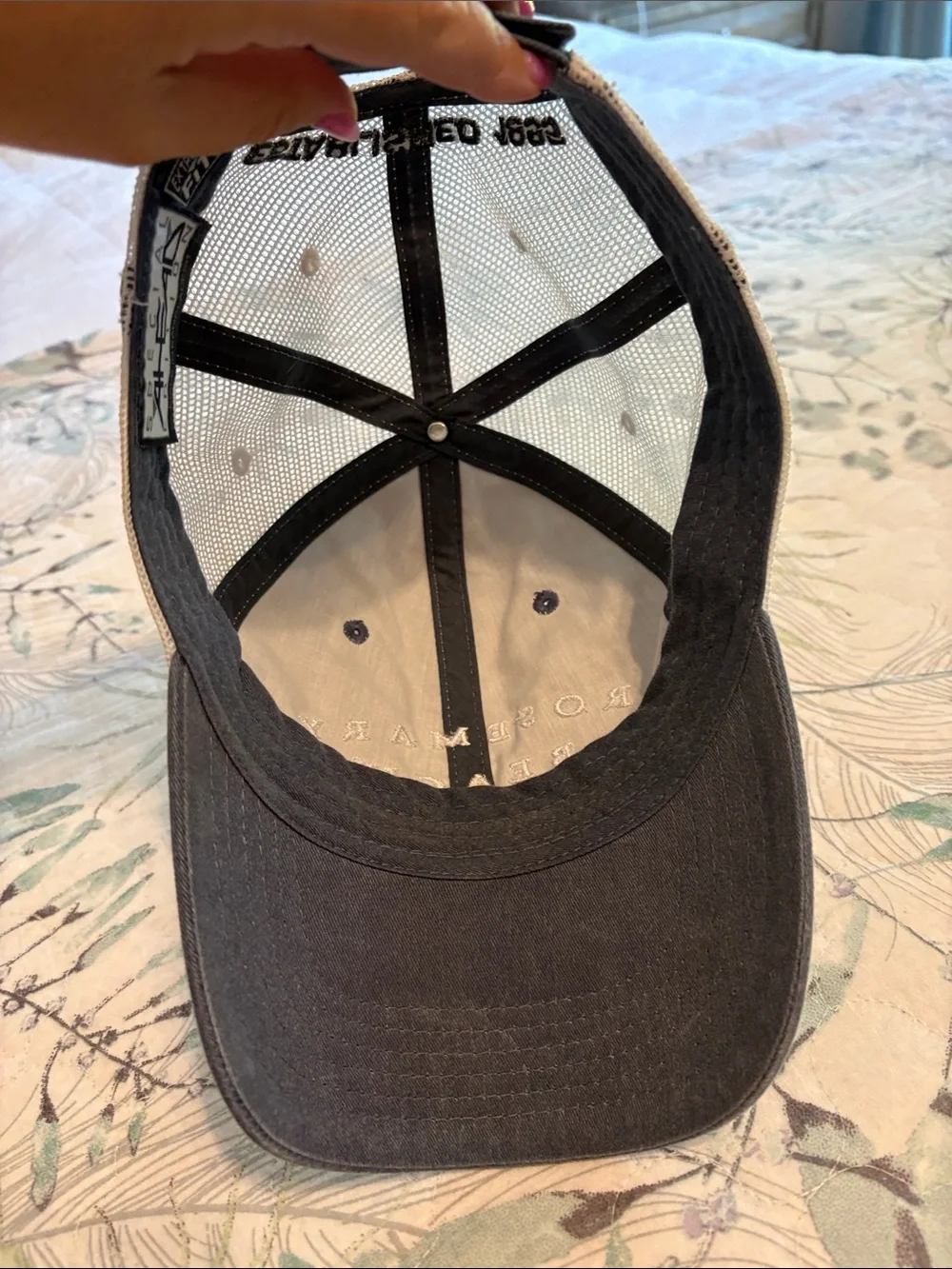 Rosemary Beach Embroidered Hat